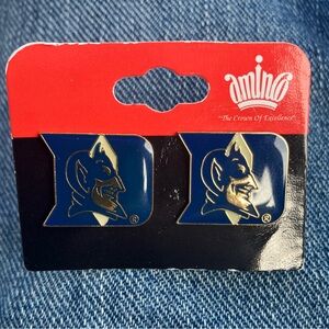 Duke Blue Devils Team Post Stud Earrings.